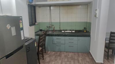 Kitchen Image of 980 Sq.ft 2 BHK Apartment / Flat for rent in Karan Ceto, Wadgaon Sheri Pune for Rs. 39000