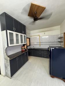 Kitchen Image of 1255 Sq.ft 2 BHK Apartment / Flat for rent in Vaidehi III Residency, Vavol Gandhinagar for Rs. 17000