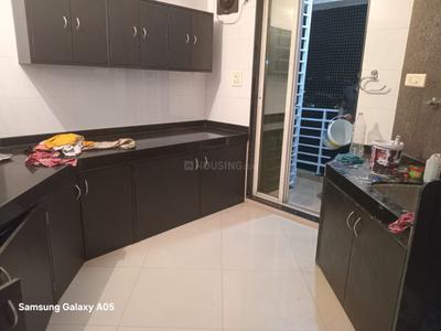 Kitchen Image of 1850 Sq.ft 3.5 BHK Apartment / Flat for rent in Shubh Satyam Valley, Vashi Navi Mumbai for Rs. 75000