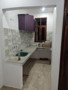Kitchen Image of 500 Sq.ft 2 BHK Builder Floor for sale in Wazirabad New Delhi for Rs. 2600000