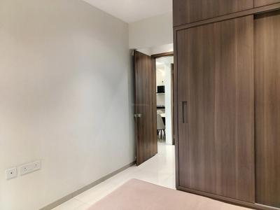 Bedroom Image of 1050 Sq.ft 2 BHK Apartment / Flat for rent in Chaitravan Purple Castle, Bibwewadi Pune for Rs. 27000