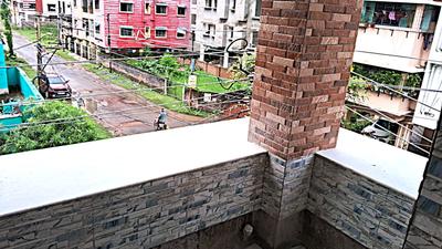 Balcony Image of 850 Sq.ft 2 BHK Apartment / Flat for sale in Nayabad Kolkata for Rs. 3825000