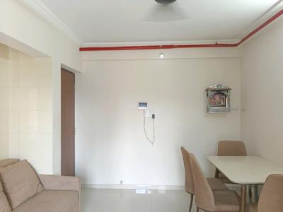 Living Room Image of 450 Sq.ft 1 BHK Apartment / Flat for rent in Raunak Bliss, Kasarvadavali Thane for Rs. 26245