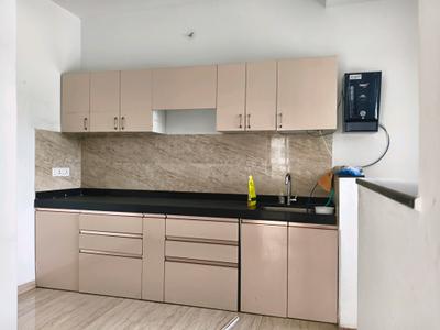 Kitchen Image of 923 Sq.ft 3 BHK Apartment / Flat for rent in VTP Leonara A and D Building, Mahalunge Pune for Rs. 35000