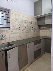 Kitchen Image of 575 Sq.ft 1 BHK Apartment / Flat for rent in Halasuru Bengaluru for Rs. 18000