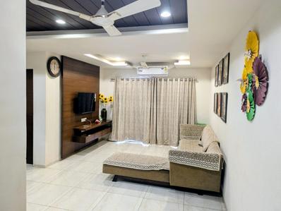 Hall Image of 628 Sq.ft 2 BHK Apartment / Flat for rent in Bhayli Vadodara for Rs. 25000