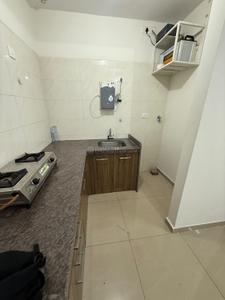 Kitchen Image of 714 Sq.ft 1 BHK Apartment / Flat for rent in Duville Riverdale Suites, Kharadi Pune for Rs. 27000
