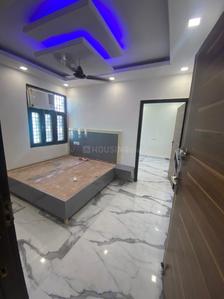 Bedroom Image of 500 Sq.ft 1 BHK Builder Floor for rent in Old Double Storey, Lajpat Nagar New Delhi for Rs. 28000