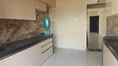 Kitchen Image of 2100 Sq.ft 3 BHK Apartment / Flat for rent in Anmol Eleganzia Royale, Andheri West Mumbai for Rs. 175000