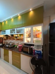 Kitchen Image of 950 Sq.ft 2 BHK Apartment / Flat for sale in Belghoria Kolkata for Rs. 4500000