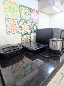 Kitchen Image of 450 Sq.ft 1 BHK Apartment / Flat for rent in Emami Tejomaya, Navalur Chennai for Rs. 150000