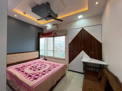 Bedroom Image of 1150 Sq.ft 2 BHK Apartment / Flat for rent in Rohan Leher III, Baner Pune for Rs. 38000