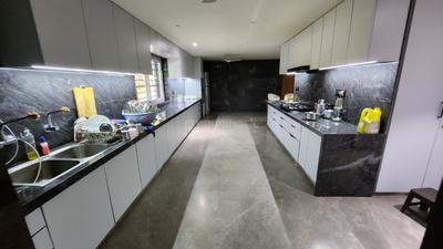 Kitchen Image of 18000 Sq.ft 5 BHK Independent House for sale in Shree Balaji Heritage Villa, Adalaj Gandhinagar for Rs. 300000000