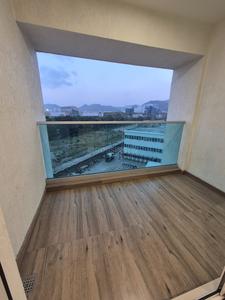 Balcony Image of 700 Sq.ft 1 BHK Apartment / Flat for sale in Aurum Q Residences R2, Ghansoli Navi Mumbai for Rs. 13500000