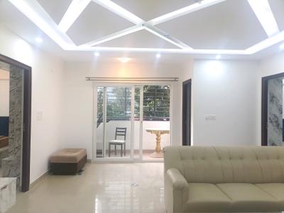 Living Room Image of 1436 Sq.ft 3 BHK Apartment / Flat for sale in Shoban Silver Domicile, Thanisandra Bengaluru for Rs. 12000000