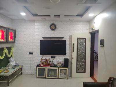 Living Room Image of 750 Sq.ft 1 BHK Apartment / Flat for rent in Haware Citi, Kasarvadavali Thane for Rs. 16002