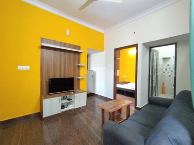 Hall Image of 550 Sq.ft 1 BHK Apartment / Flat for rent in Muneshwara Nagar Bengaluru for Rs. 21000
