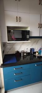 Kitchen Image of 950 Sq.ft 2 BHK Apartment / Flat for sale in Vijay Galaxy, Thane West Thane for Rs. 13900000
