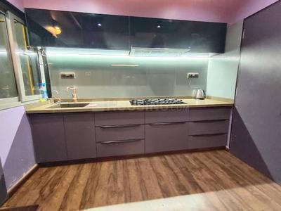 Kitchen Image of 980 Sq.ft 1 BHK Apartment / Flat for rent in Sahjanand Tulsi Glorious, Nandelav Bharuch for Rs. 15000