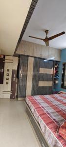 Bedroom Image of 1200 Sq.ft 2 BHK Apartment / Flat for rent in Naiknavare Sunshine Court, Kalyani Nagar Pune for Rs. 50000