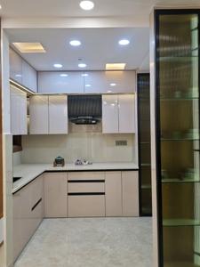 Kitchen Image of 1100 Sq.ft 3 BHK Apartment / Flat for sale in Saarthi Affordable Homes, Uttam Nagar New Delhi for Rs. 8000000