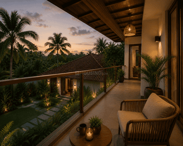 Balcony Image of 2500 Sq.ft 3 BHK Independent House for sale in Aranattukara Thrissur for Rs. 19500000
