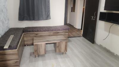 Living Room Image of 450 Sq.ft 1 BHK Apartment / Flat for rent in Mahalakshmi Nagar Indore for Rs. 22000