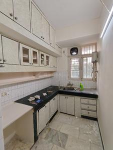 Kitchen Image of 850 Sq.ft 2 BHK Apartment / Flat for rent in Jalvayu Tower, Sector 56 Gurgaon for Rs. 42000
