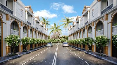 Balcony Image of 2400 Sq.ft 3 BHK Independent House for sale in Gruham Palace, Dindoli Surat for Rs. 6500000