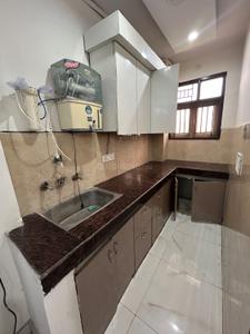Kitchen Image of 500 Sq.ft 1 BHK Independent House for rent in Uttam Nagar New Delhi for Rs. 13000