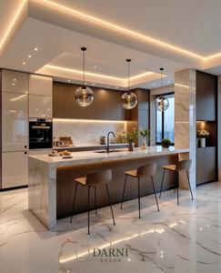 Kitchen Image of 1500 Sq.ft 3 BHK Apartment / Flat for sale in Mahapura Jaipur for Rs. 3500000