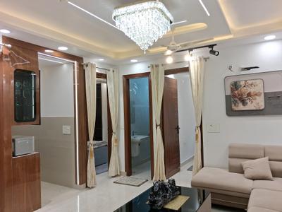 Living Room Image of 900 Sq.ft 3 BHK Builder Floor for sale in Dwarka Mor New Delhi for Rs. 5000000