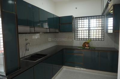 Kitchen Image of 800 Sq.ft 1 BHK Independent House for rent in Vinoba Nagar Shivamogga for Rs. 9500