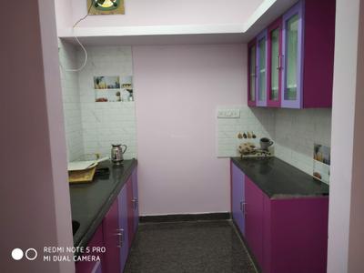 Kitchen Image of 800 Sq.ft 2 BHK Builder Floor for rent in Anjanapura Bengaluru for Rs. 16500