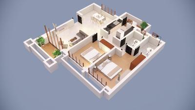 Image of 1190 Sq.ft 2 BHK Apartment / Flat for sale in Porvorim, Goa for Rs. 17400000
