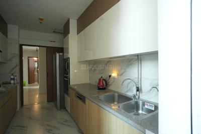 Kitchen Image of 2294 Sq.ft 3 BHK Apartment / Flat for rent in Conscient Hines Elevate, Sector 59 Gurgaon for Rs. 150000