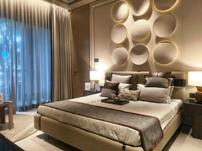 Bedroom Image of 3500 Sq.ft 4 BHK Apartment / Flat for sale in Kasturi The Balmoral Hillside Tower A Phase II, Baner Pune for Rs. 36000000