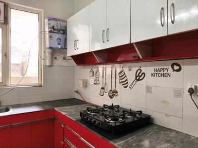 Kitchen Image of 850 Sq.ft 1 BHK Apartment / Flat for rent in Pyramid Altia, Sector 70A Gurgaon for Rs. 25200
