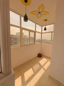 Balcony Image of 804 Sq.ft 3 BHK Apartment / Flat for rent in Amolik Sankalp, Sector 85 Faridabad for Rs. 21000