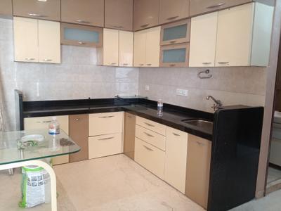 Kitchen Image of 1309 Sq.ft 2 BHK Apartment / Flat for rent in Omkar Veda Exclusive, Parel Mumbai for Rs. 125000