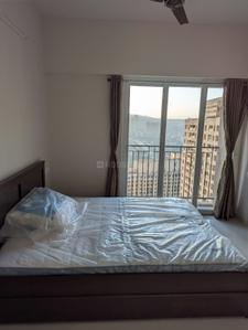 Bedroom Image of 850 Sq.ft 2 BHK Apartment / Flat for rent in Rustomjee Azziano, Thane West Thane for Rs. 50000