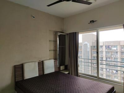 Bedroom Two Image of 750 Sq.ft 2 BHK Apartment / Flat for rent in Gurukrupa Marina Enclave, Malad West Mumbai for Rs. 54000