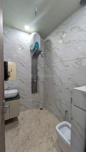 Bathroom Image of 1100 Sq.ft 2.5 BHK Builder Floor for rent in TDI City Panipat for Rs. 25000