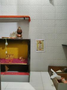 Pooja Room Image of 905 Sq.ft 2 BHK Apartment / Flat for rent in Swastik Palm, Thane West Thane for Rs. 36000