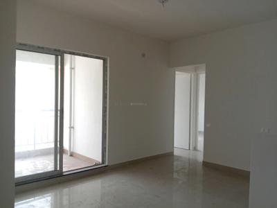 Living Room Image of 690 Sq.ft 3 BHK Apartment / Flat for rent in Shapoorji Pallonji Shukhobrishti, New Town Kolkata for Rs. 18000