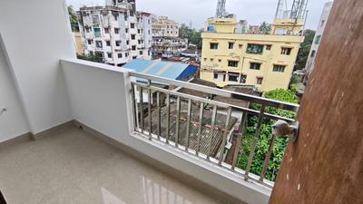 Balcony Image of 1244 Sq.ft 3 BHK Apartment / Flat for sale in Kamalgazi Kolkata for Rs. 7500000