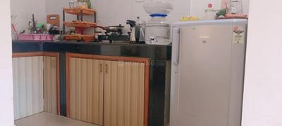 Kitchen Image of 690 Sq.ft 1.5 BHK Apartment / Flat for rent in  Tropical Dreams, Siolim Goa for Rs. 30000
