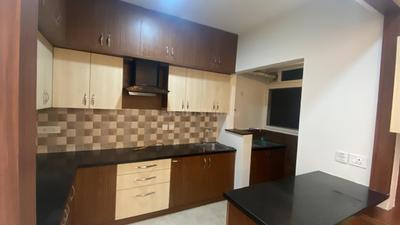 Kitchen Image of 1200 Sq.ft 3 BHK Apartment / Flat for rent in Keya The Green Terraces, Electronic City Bengaluru for Rs. 48000