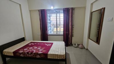 Bedroom Image of 1050 Sq.ft 2 BHK Apartment / Flat for rent in Vedant Kingston Aura, Handewadi Pune for Rs. 30000