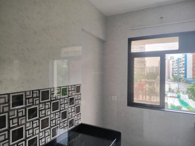 Kitchen Image of 700 Sq.ft 1 BHK Apartment / Flat for rent in Ms Keytech Ashok Smruti, Kasarvadavali Thane for Rs. 15500